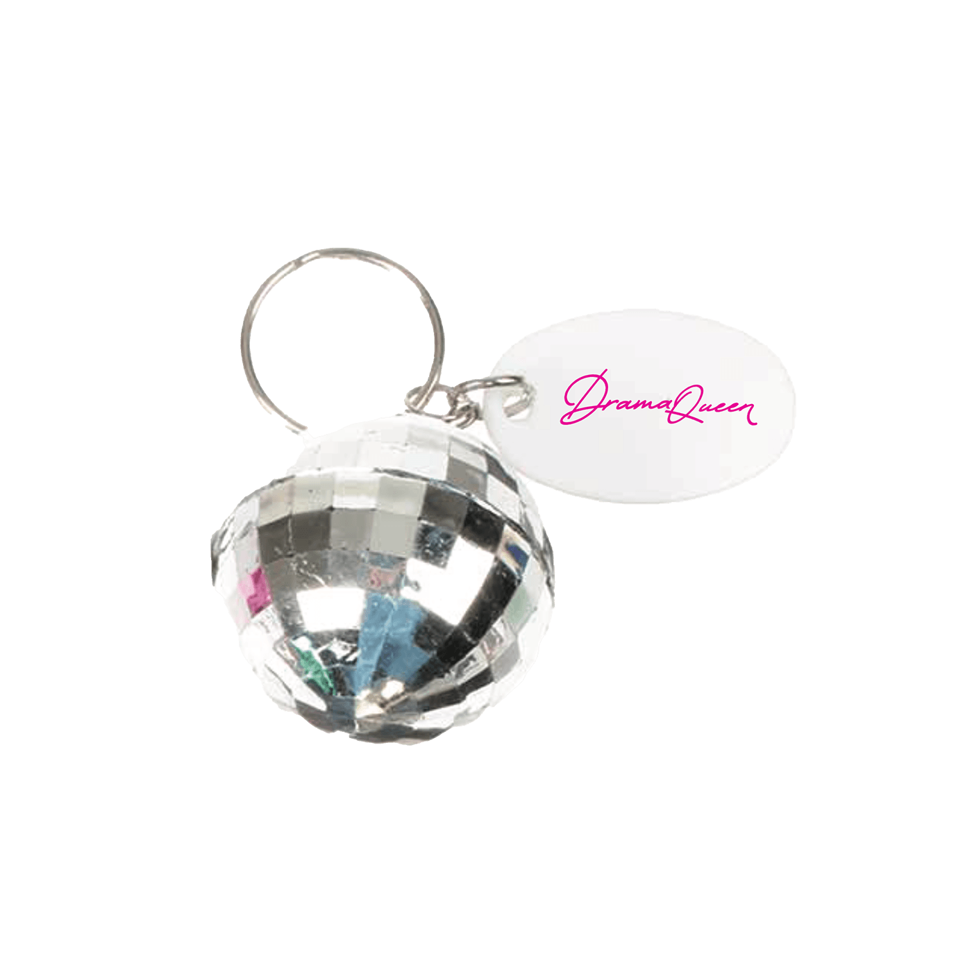 Drama Queen Disco Ball Key Chain