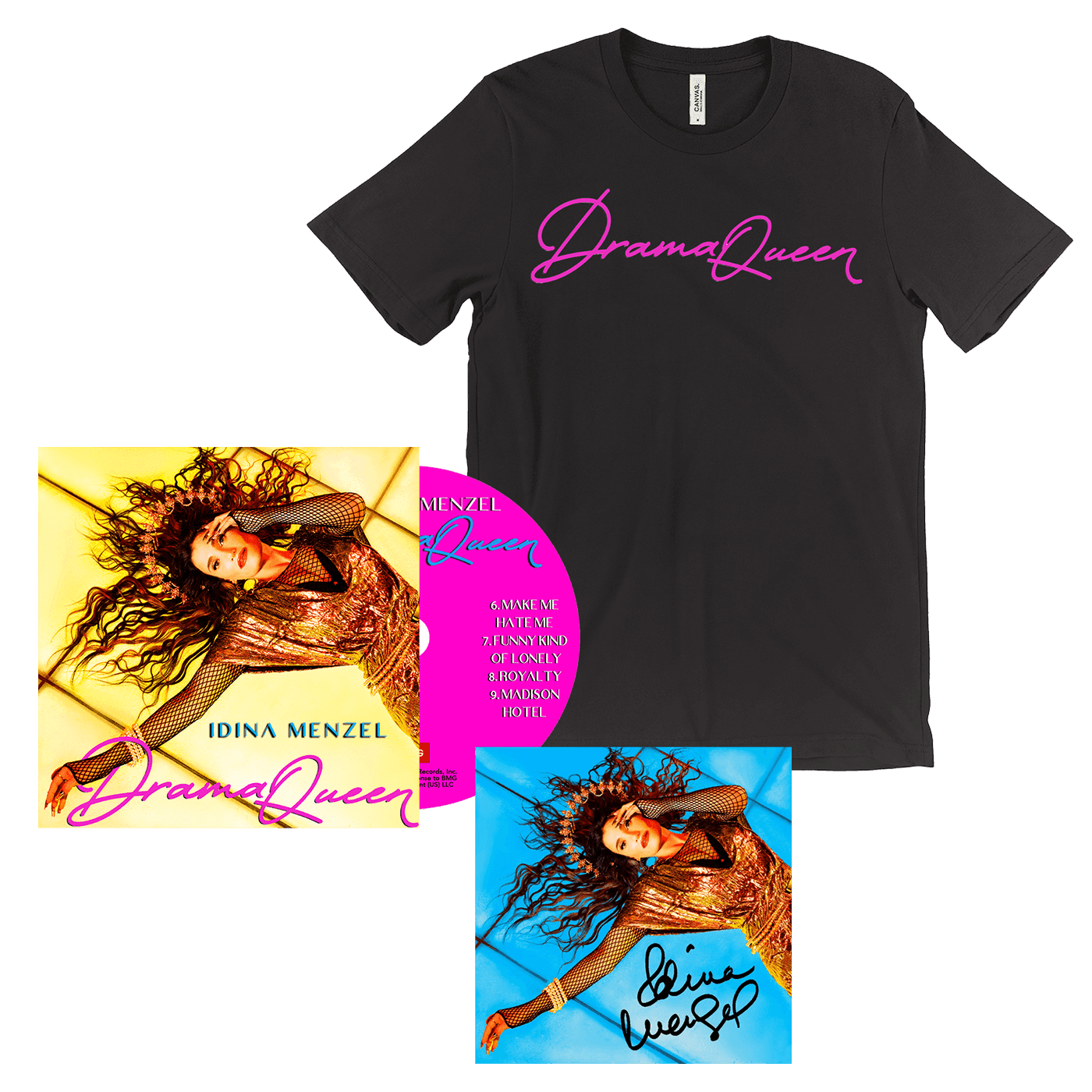 Drama Queen Tee + Signed CD