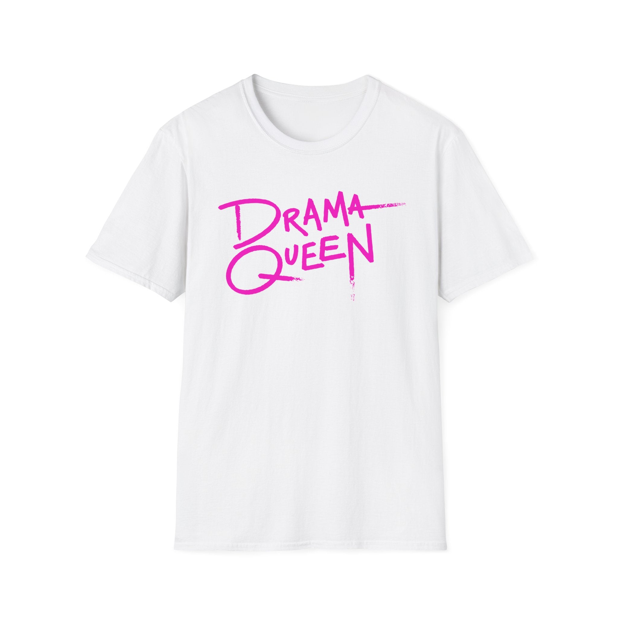 Printify Drama Queen Lipstick Tee Online Exclusive White M